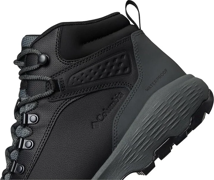 Columbia Newton Wander Leather Men's Climbing Shoes Black/Grill : 14 E - Wide - Image 7