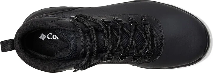 Columbia Newton Wander Leather Men's Climbing Shoes Black/Shark : 8.5 E - Wide - Image 2