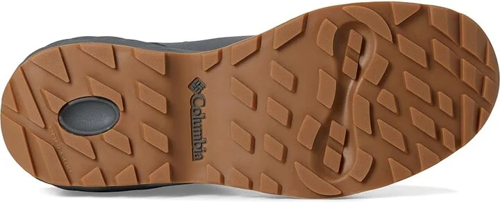 Columbia Newton Wander Leather Men's Climbing Shoes Black/Shark : 8.5 E - Wide - Image 9