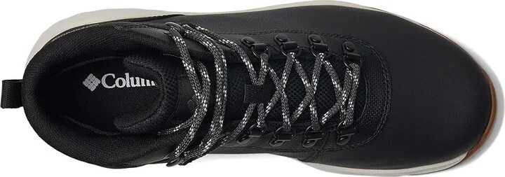 Columbia Newton Wander Leather Men's Climbing Shoes Black/Silver Grey : 11.5 E - Wide - Image 2