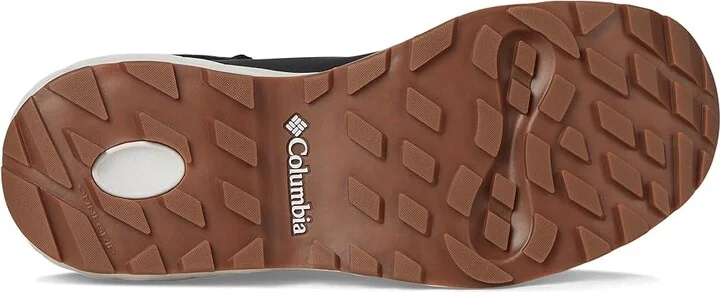 Columbia Newton Wander Leather Men's Climbing Shoes Black/Silver Grey : 11.5 E - Wide - Image 3
