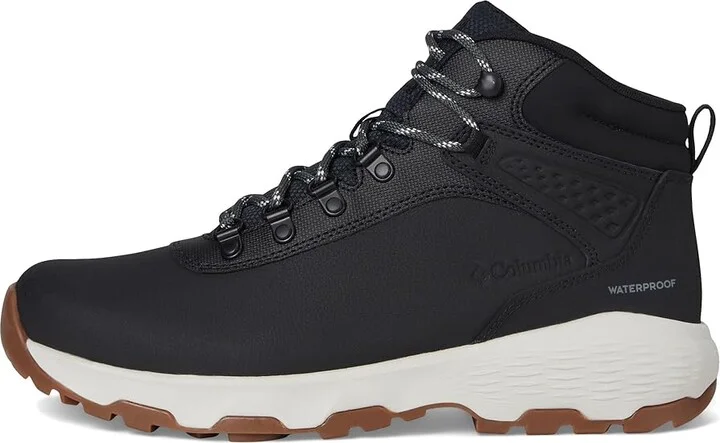Columbia Newton Wander Leather Men's Climbing Shoes Black/Silver Grey : 11.5 E - Wide - Image 6