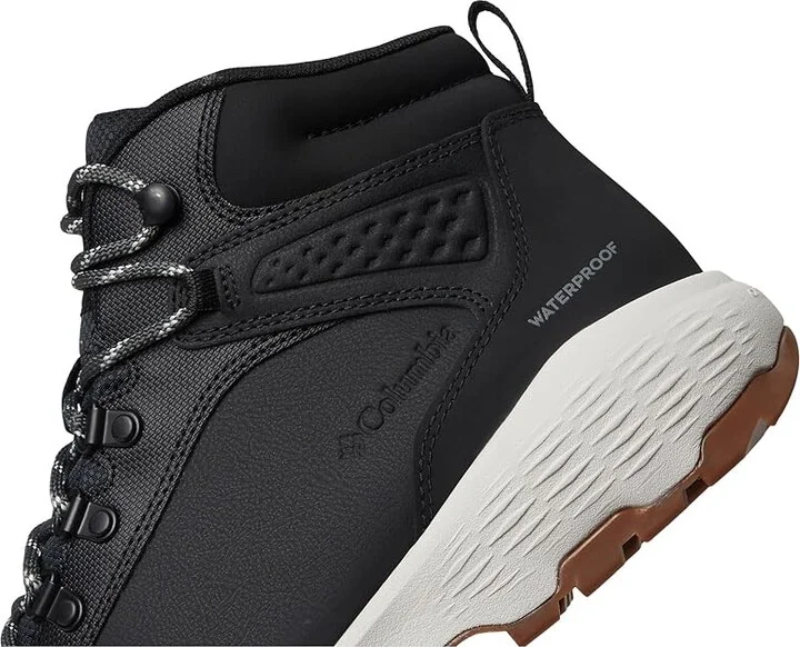 Columbia Newton Wander Leather Men's Climbing Shoes Black/Silver Grey : 11.5 E - Wide - Image 7