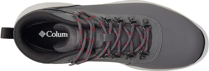 Columbia Newton Wander Leather Men's Climbing Shoes City Grey/Mountain Red : 7.5 D - Medium - Image 2