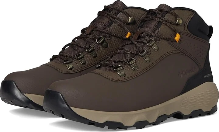 Columbia Newton Wander Leather Men's Climbing Shoes Cordovan/Raw Honey : 8.5 D - Medium