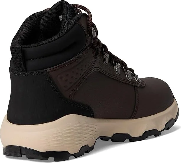 Columbia Newton Wander Leather Women's Climbing Shoes Cordovan/Black : 7 D - Wide, Canvas/Leather - Image 4