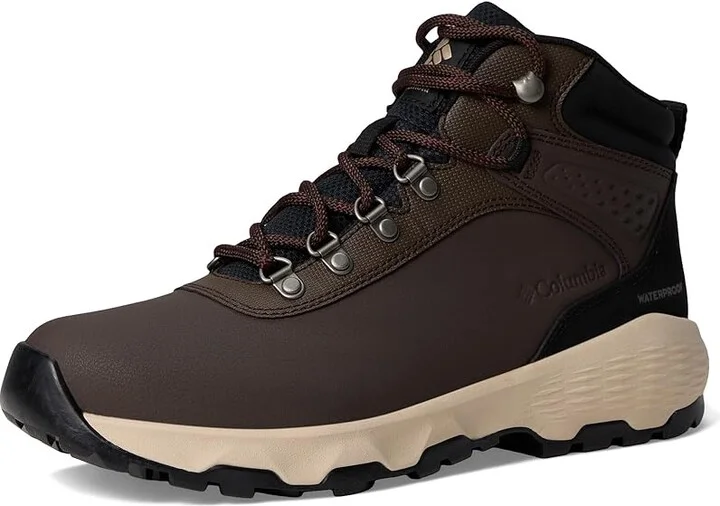 Columbia Newton Wander Leather Women's Climbing Shoes Cordovan/Black : 7 D - Wide, Canvas/Leather - Image 5