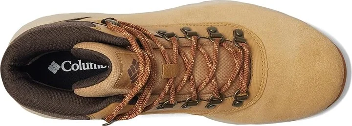 Columbia Newton Wander Men's Climbing Shoes Curry/Cordovan : 11.5 E - Wide, Suede - Image 2