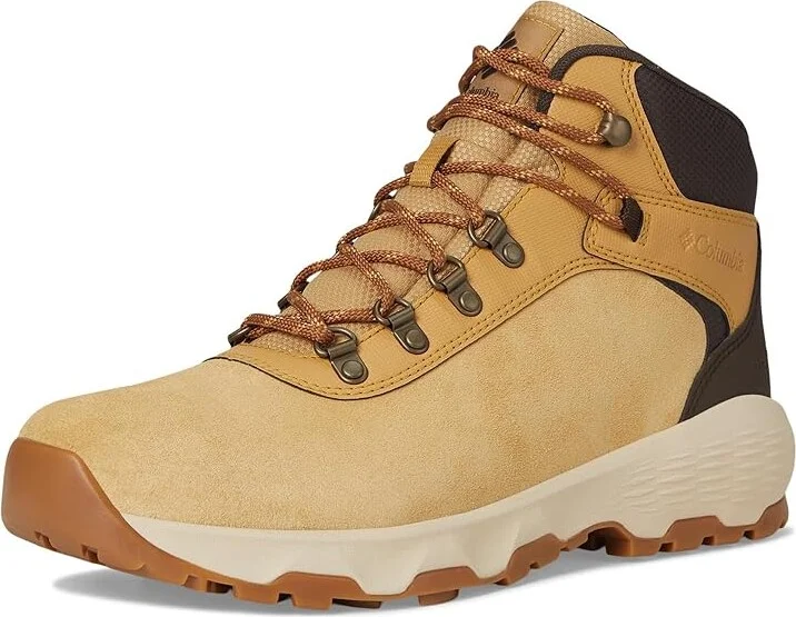 Columbia Newton Wander Men's Climbing Shoes Curry/Cordovan : 11.5 E - Wide, Suede - Image 5