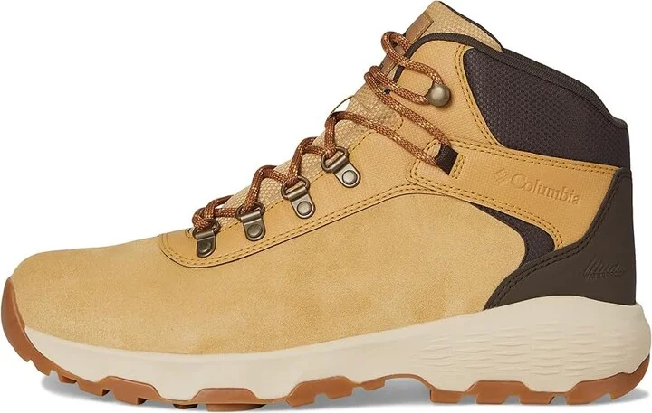 Columbia Newton Wander Men's Climbing Shoes Curry/Cordovan : 11.5 E - Wide, Suede - Image 6