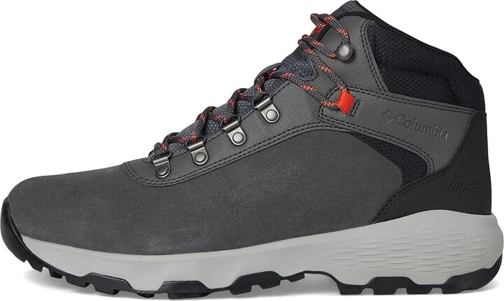 Columbia Newton Wander Men's Climbing Shoes Dark Grey/Red Quartz : 9 D - Medium, Suede - Image 6