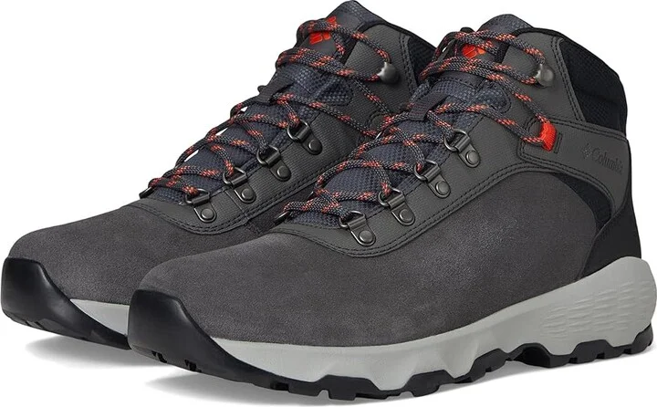 Columbia Newton Wander Men's Climbing Shoes Dark Grey/Red Quartz : 9 D - Medium, Suede
