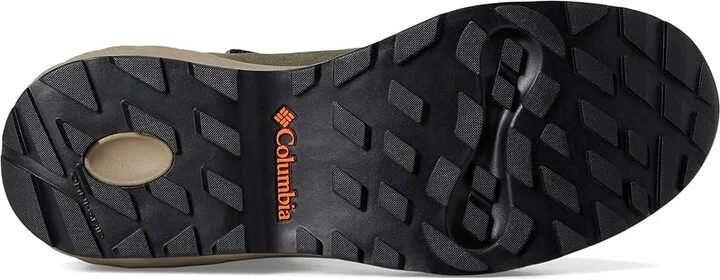 Columbia Newton Wander Men's Climbing Shoes Peatmoss/Tangy Orange : 14 D - Medium, Suede - Image 3