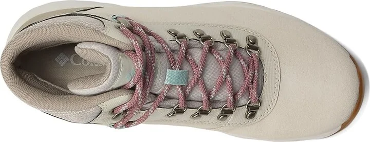 Columbia Newton Wander Women's Climbing Shoes Cloud Grey/Cool Green : 8.5 B - Medium, Suede - Image 2