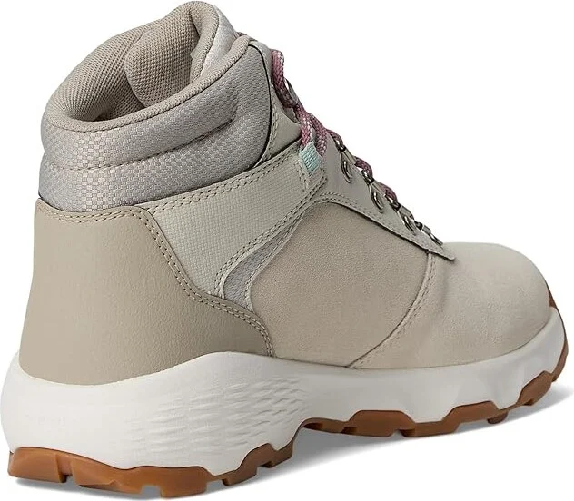 Columbia Newton Wander Women's Climbing Shoes Cloud Grey/Cool Green : 8.5 B - Medium, Suede - Image 4