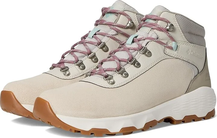 Columbia Newton Wander Women's Climbing Shoes Cloud Grey/Cool Green : 8.5 B - Medium, Suede