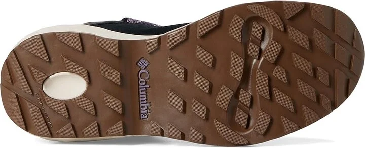 Columbia Newton Wander Women's Climbing Shoes Crushed Blue/White Peach : 10.5 D - Wide, Suede - Image 9