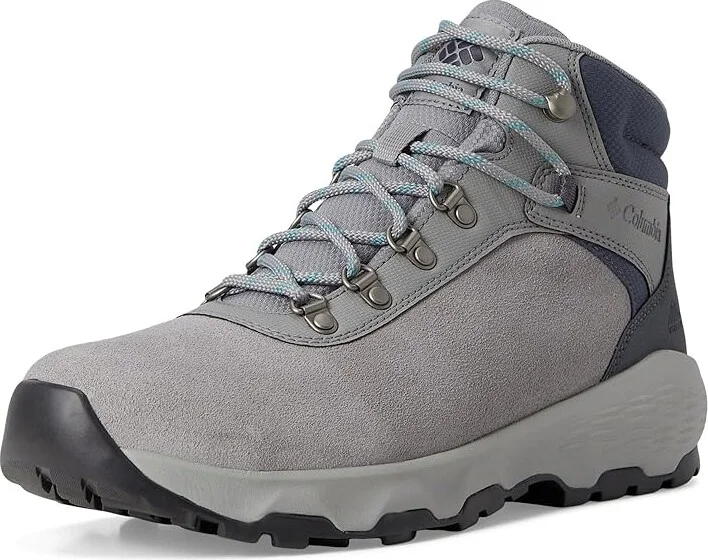 Columbia Newton Wander Women's Climbing Shoes Monument/Teal : 6.5 B - Medium, Suede - Image 5