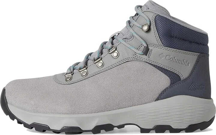Columbia Newton Wander Women's Climbing Shoes Monument/Teal : 6.5 B - Medium, Suede - Image 6