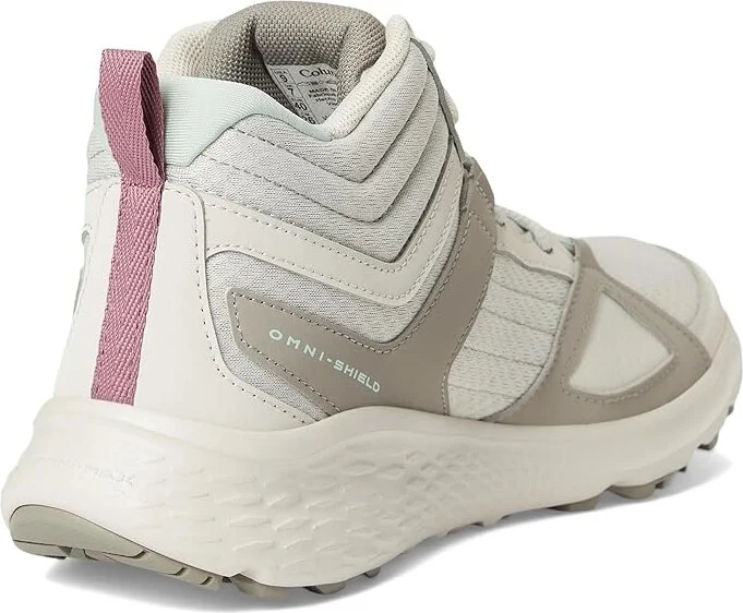 Columbia Novo Trail Mid Women's Climbing Shoes Cloud Grey/Cool Green : 6.5 B - Medium - Image 4