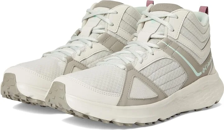 Columbia Novo Trail Mid Women's Climbing Shoes Cloud Grey/Cool Green : 6.5 B - Medium