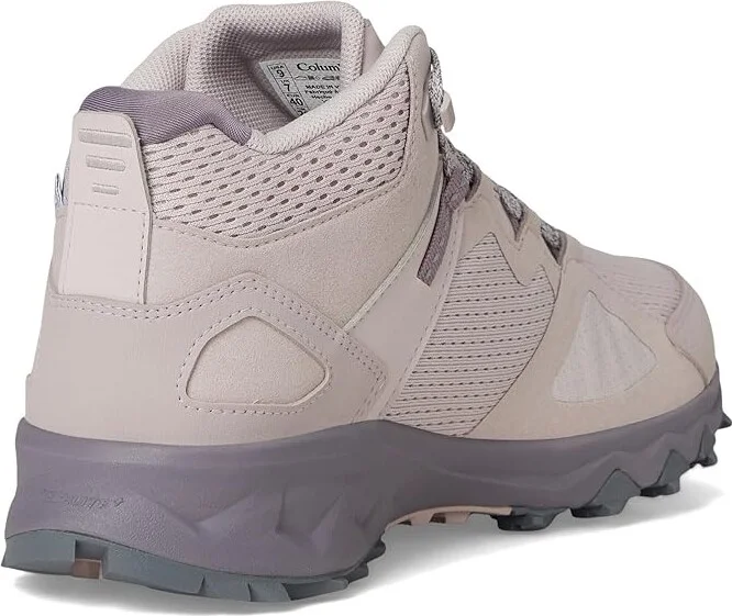 Columbia Peakfreak Hera Mid Outdry Women's Climbing Shoes Vapor/Granite Purple : 9.5 B - Medium, Canvas - Image 4