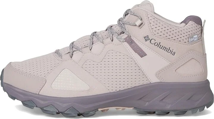 Columbia Peakfreak Hera Mid Outdry Women's Climbing Shoes Vapor/Granite Purple : 9.5 B - Medium, Canvas - Image 6