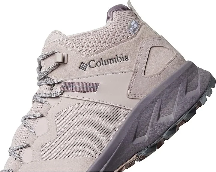 Columbia Peakfreak Hera Mid Outdry Women's Climbing Shoes Vapor/Granite Purple : 9.5 B - Medium, Canvas - Image 7