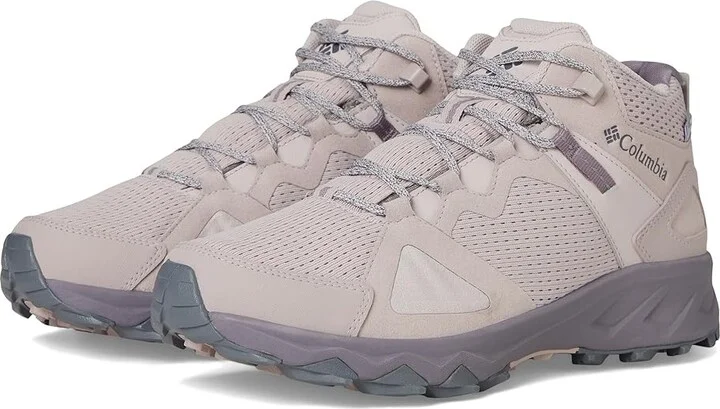 Columbia Peakfreak Hera Mid Outdry Women's Climbing Shoes Vapor/Granite Purple : 9.5 B - Medium, Canvas