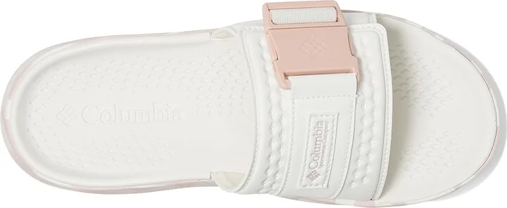 Columbia Peakfreak Roam Slide Women's Sandals Sea Salt/Pink Haze : 7 B - Medium, Rubber - Image 2