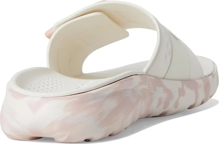 Columbia Peakfreak Roam Slide Women's Sandals Sea Salt/Pink Haze : 7 B - Medium, Rubber - Image 4