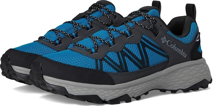 Columbia Peakfreak Rush Outdry Men's Climbing Shoes Blue Echo/Black : 14 D - Medium, Canvas