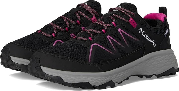 Columbia Peakfreak Rush Outdry Women's Climbing Shoes Black/Wild Fuchsia : 7 B - Medium, Textile