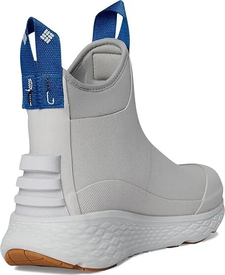 Columbia PFG Pro Sport Boots Women's Rain Boots Grey Ice/Vivid Blue : 8 B - Medium, Rubber - Image 4