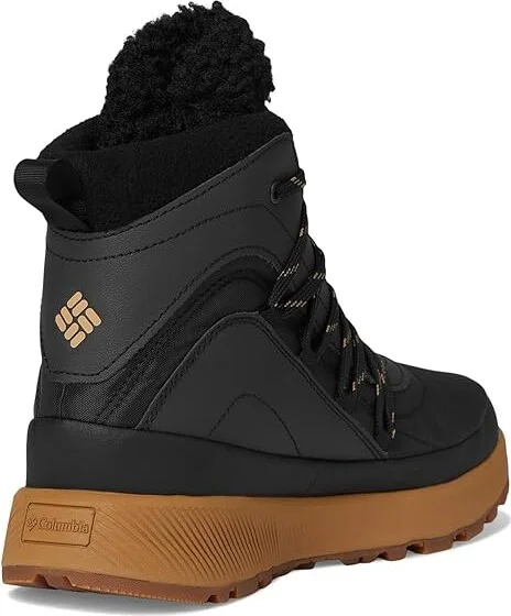 Columbia Red Hills Omni-Heat Women's Climbing Shoes Black/Sahara : 6 B - Medium, Leather/Rubber - Image 4