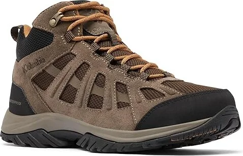 Columbia Redmond III Mid Waterproof Men's Climbing Shoes Cordovan/Elk : 14 D - Medium, Leather