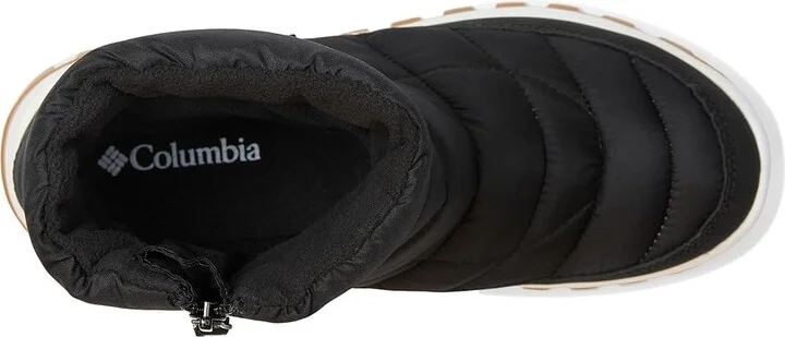 Columbia Snowtrot Mid Women's Snow Shoes Black/Sea Salt : 12 B - Medium - Image 2