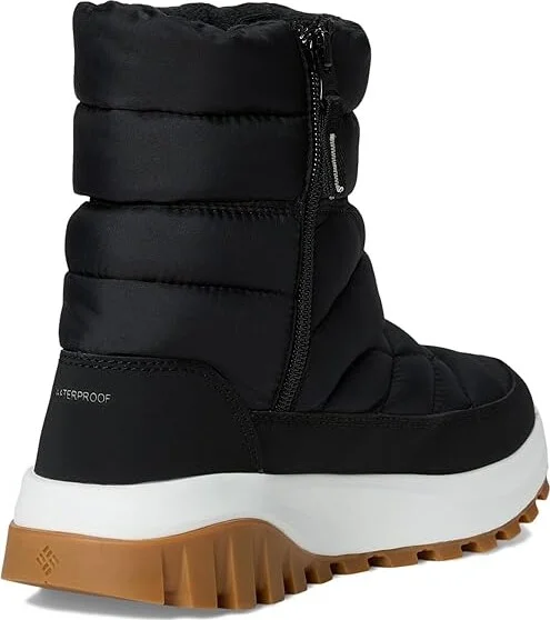 Columbia Snowtrot Mid Women's Snow Shoes Black/Sea Salt : 12 B - Medium - Image 4