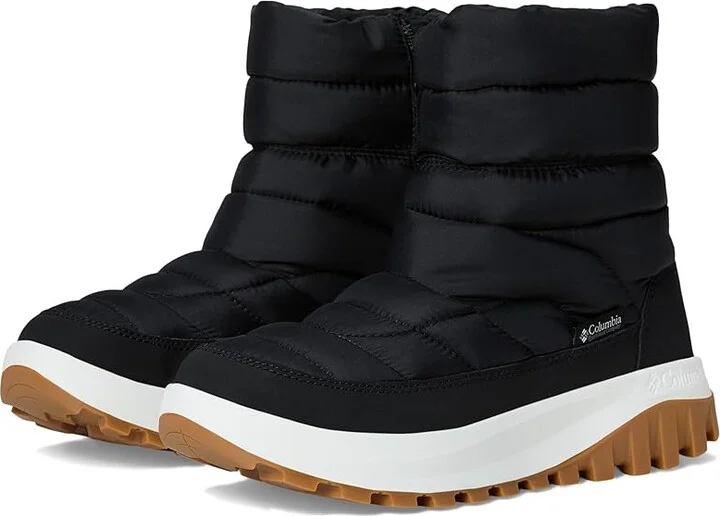 Columbia Snowtrot Mid Women's Snow Shoes Black/Sea Salt : 12 B - Medium