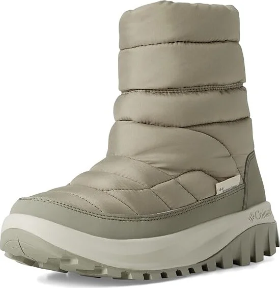 Columbia Snowtrot Mid Women's Snow Shoes Grey Green/Dark Stone : 6.5 B - Medium - Image 5