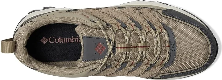 Columbia Strata Trail Low Waterproof Men's Climbing Shoes Pebble/Spice : 9.5 D - Medium, Suede/Textile - Image 2