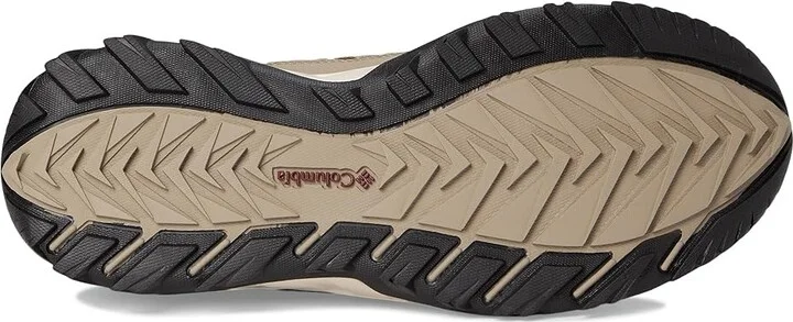 Columbia Strata Trail Low Waterproof Men's Climbing Shoes Pebble/Spice : 9.5 D - Medium, Suede/Textile - Image 3