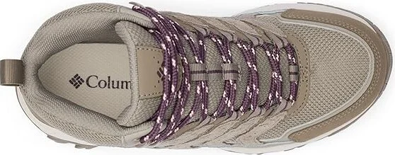 Columbia Strata Trail Mid Waterproof Women's Climbing Shoes Kettle/Blush Rose : 7.5 B - Medium, Leather/Suede - Image 2