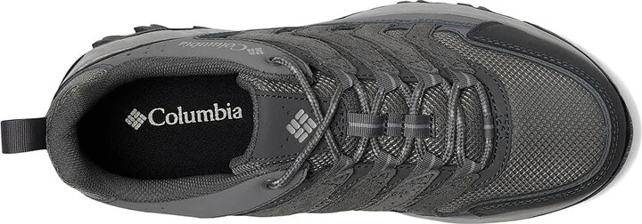 Columbia Strata Trailtm Low Men's Shoes Mud/Tangy Orange : 11 E - Wide, Leather - Image 8