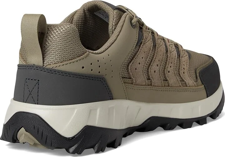 Columbia Strata Trailtm Low Men's Shoes Pebble/Spice : 9.5 E - Wide, Leather - Image 4