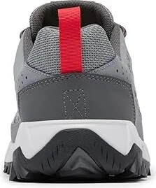 Columbia Strata Trailtm Low Men's Shoes TI Grey Steel/Mountain Red : 10 D - Medium, Leather - Image 4