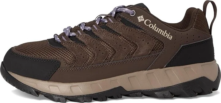 Columbia Strata Trailtm Low Women's Shoes Cordovan/Granite Purple : 10 B - Medium, Leather/Rubber - Image 6