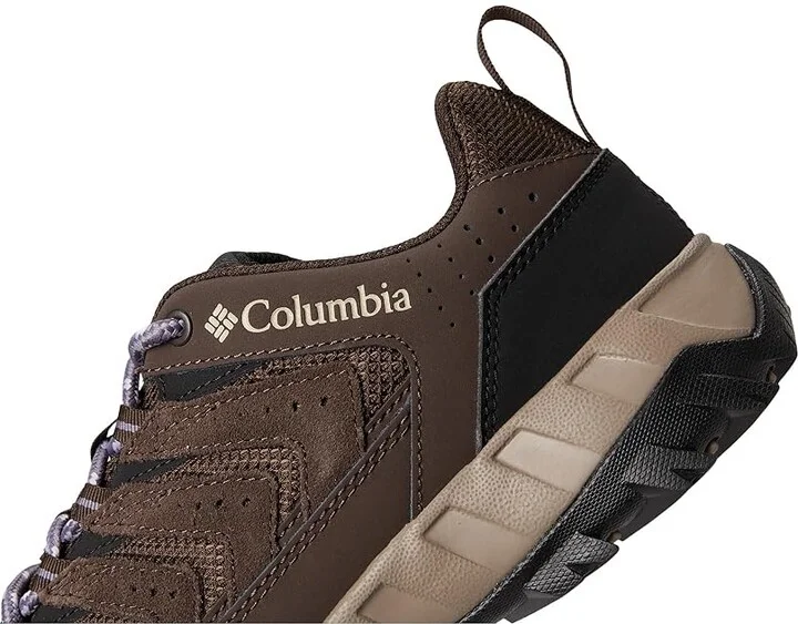 Columbia Strata Trailtm Low Women's Shoes Cordovan/Granite Purple : 10 B - Medium, Leather/Rubber - Image 7