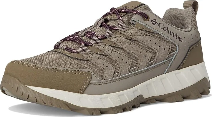 Columbia Strata Trailtm Low Women's Shoes Kettle/Blush Rose : 8 B - Medium, Leather/Rubber - Image 5