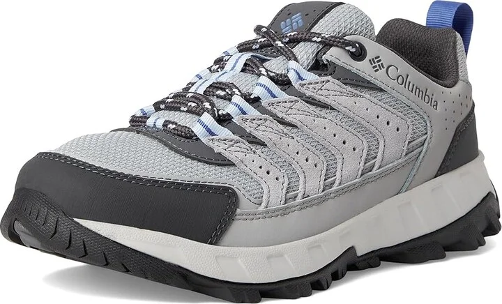 Columbia Strata Trailtm Low Women's Shoes Steam/Eve : 10 B - Medium, Leather/Rubber - Image 5